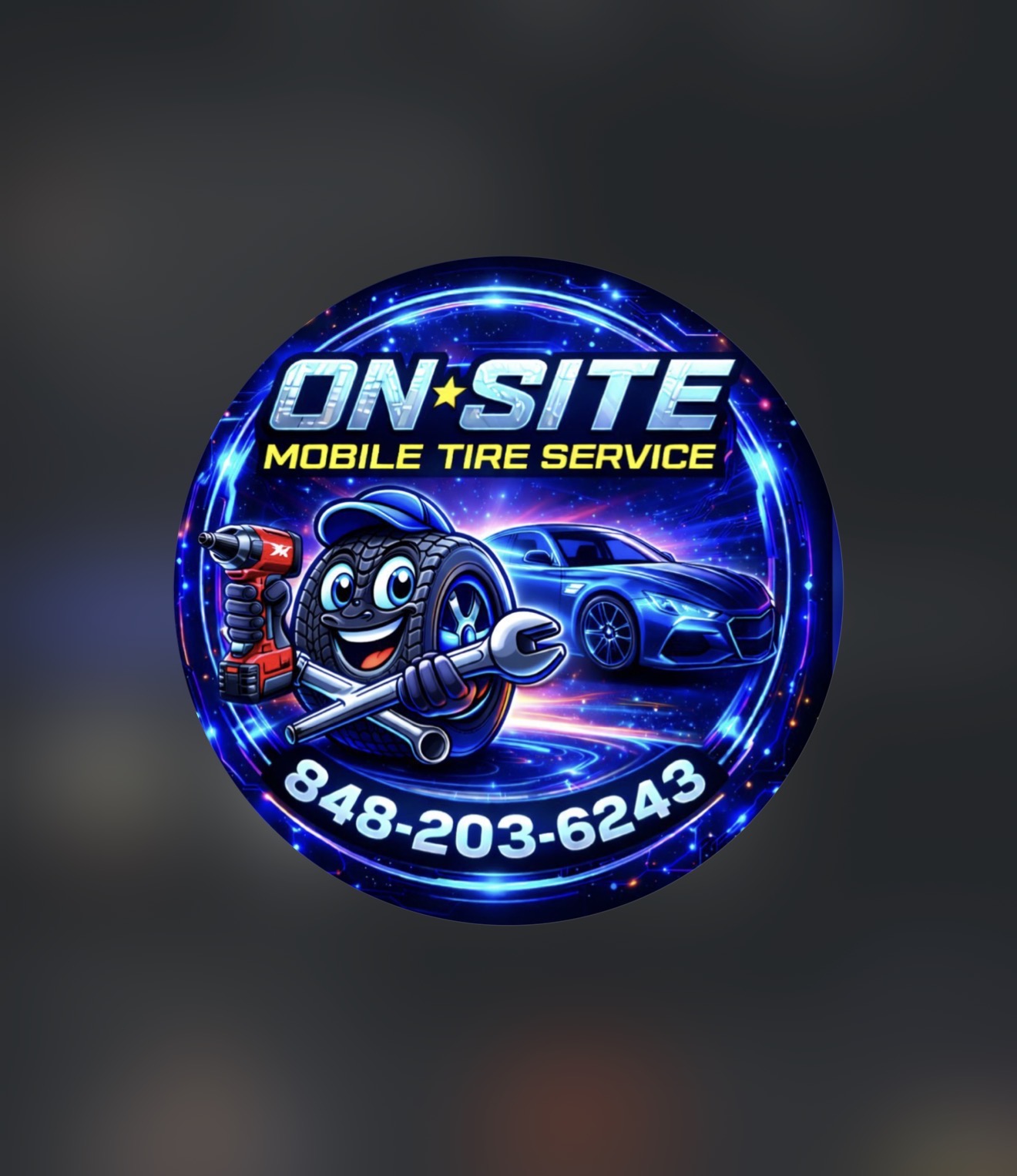 On-Site Mobile Tire Service emblem
